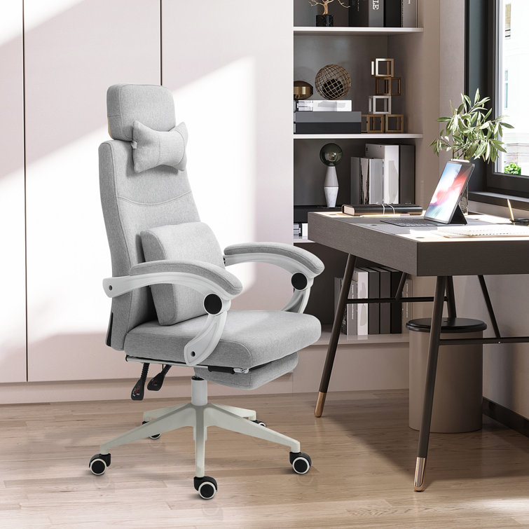 Wayfair grey office chair hot sale